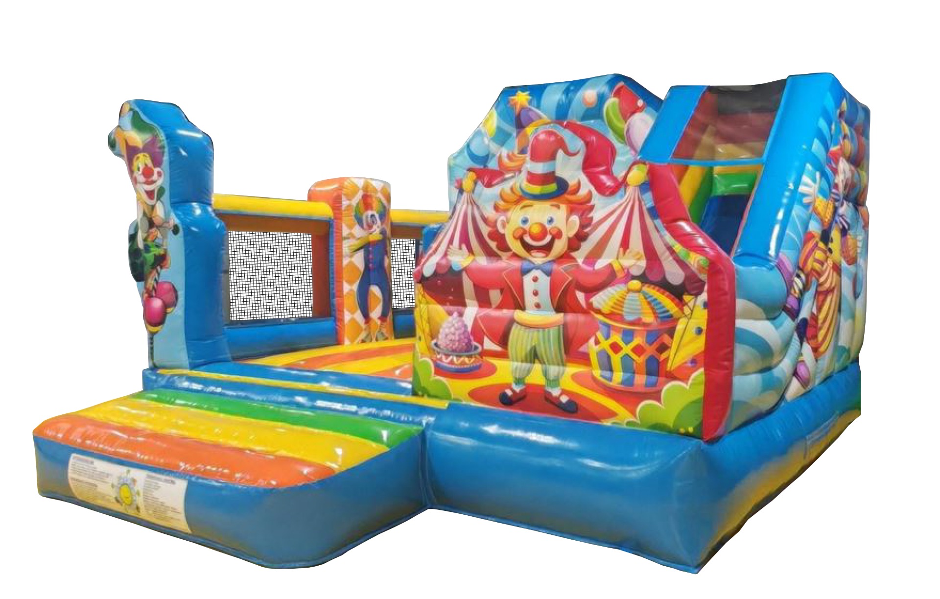 Cirkusz csúszdás ugráló