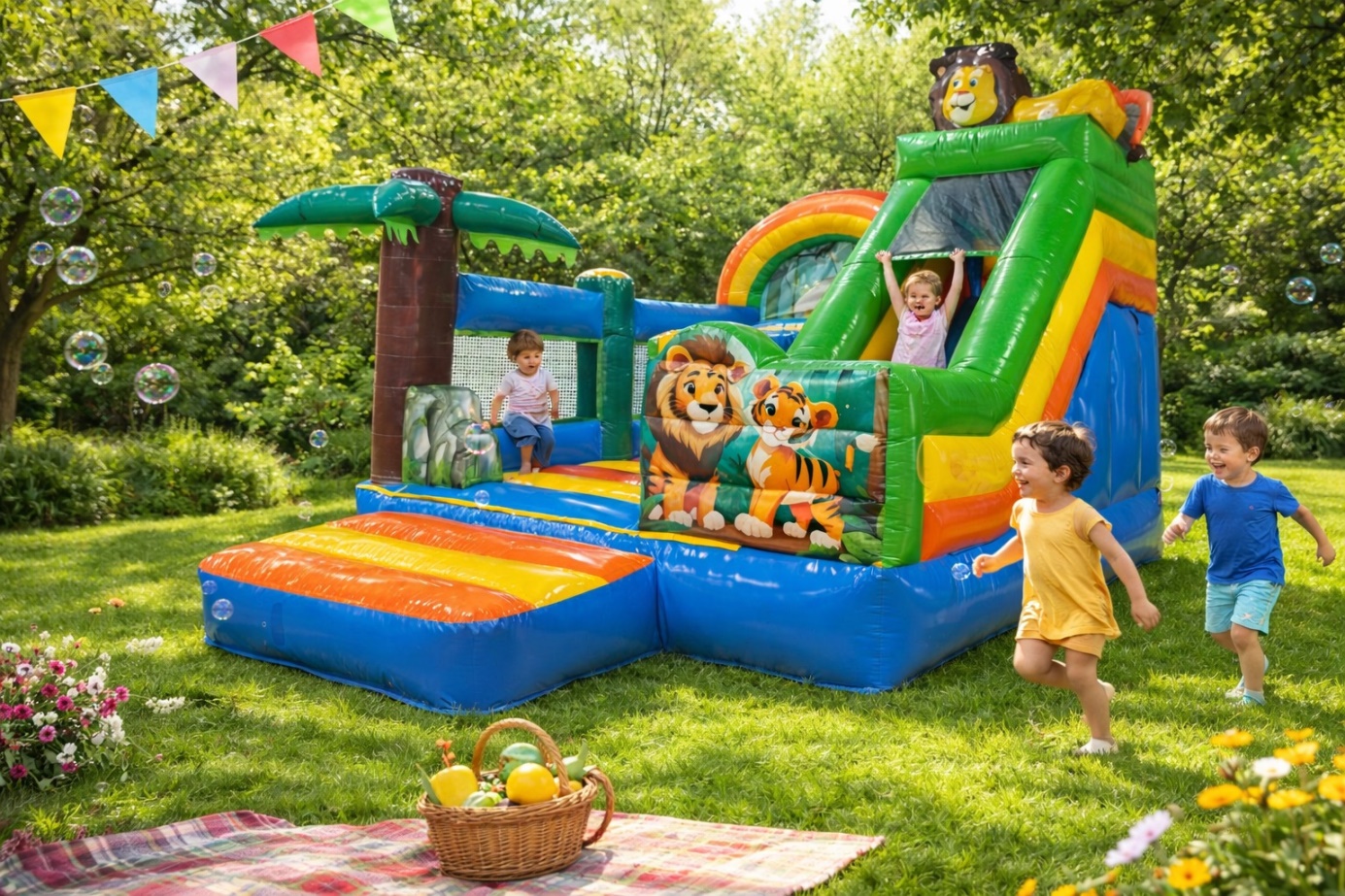 Egy ugrálóvár mindig jó program